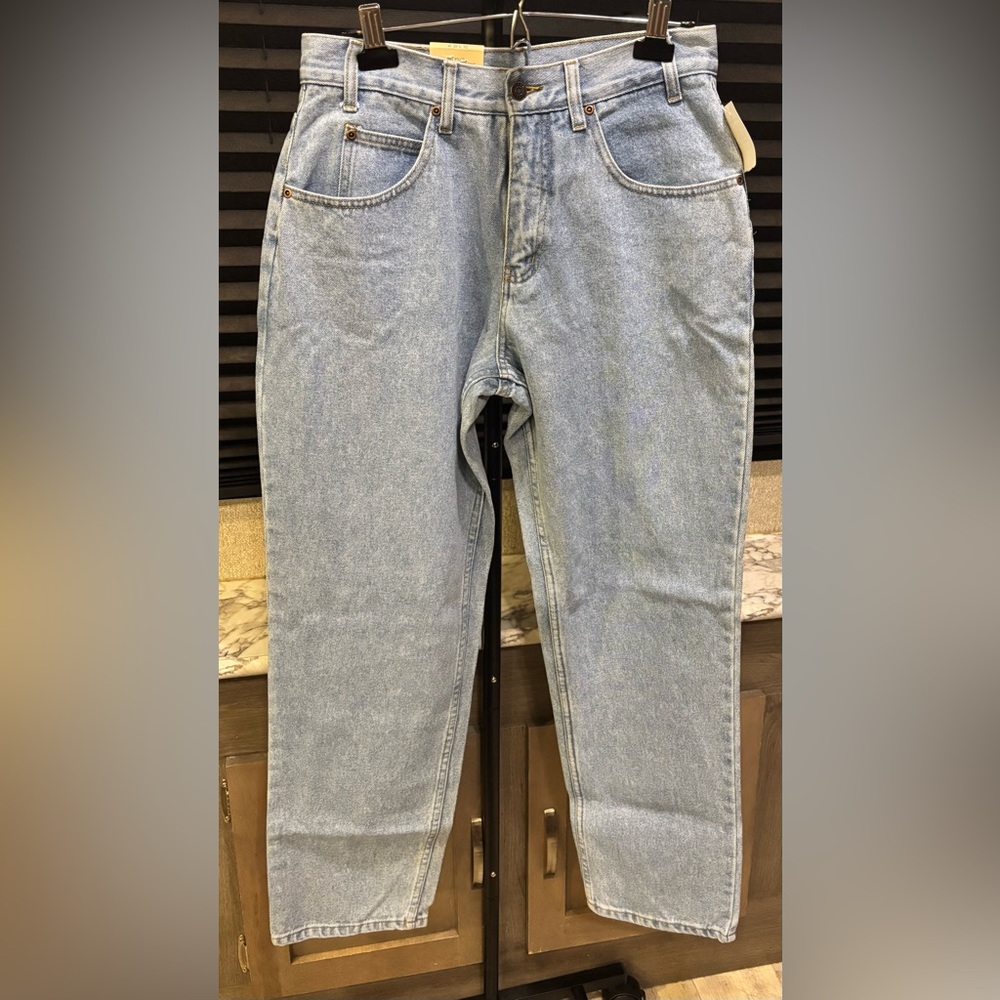 Vintage Y2K CURFEW Loose Fit 100% Cotton‎ Light Wash Denim Jeans Men 30x32 NWT - Picture 7 of 8